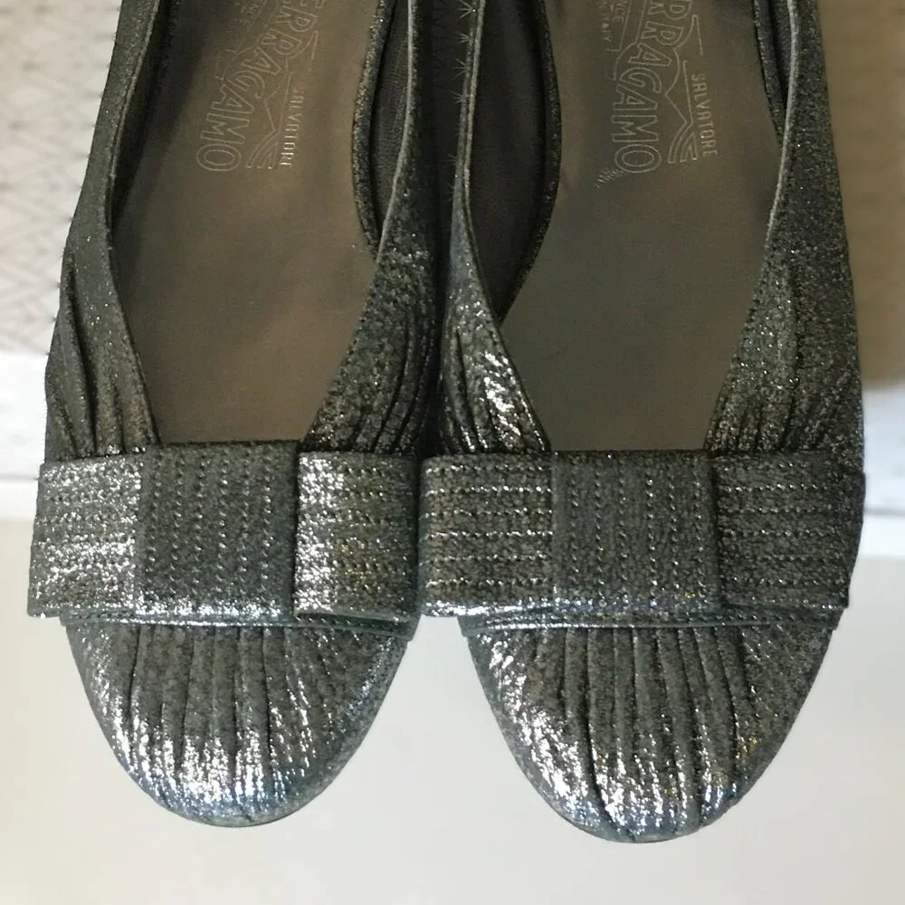 SALVATORE FERRAGAMO Metallic 